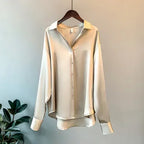 Relaxed Satin Shirt