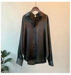 Relaxed Satin Shirt