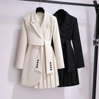 Belted Blazer Dress