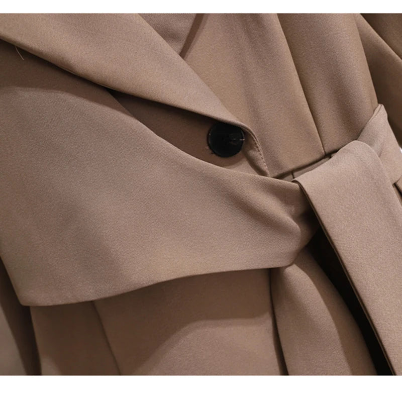 Belted Blazer Dress