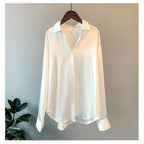 Relaxed Satin Shirt